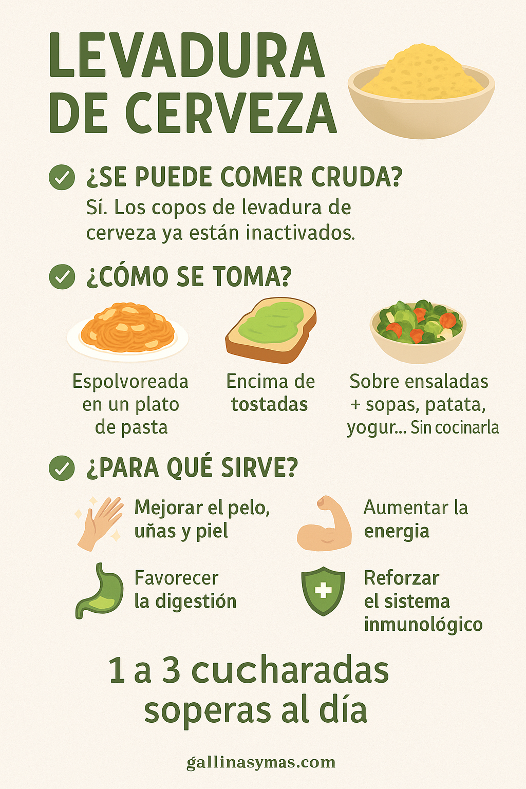 LEVADURA DE CERVEZA